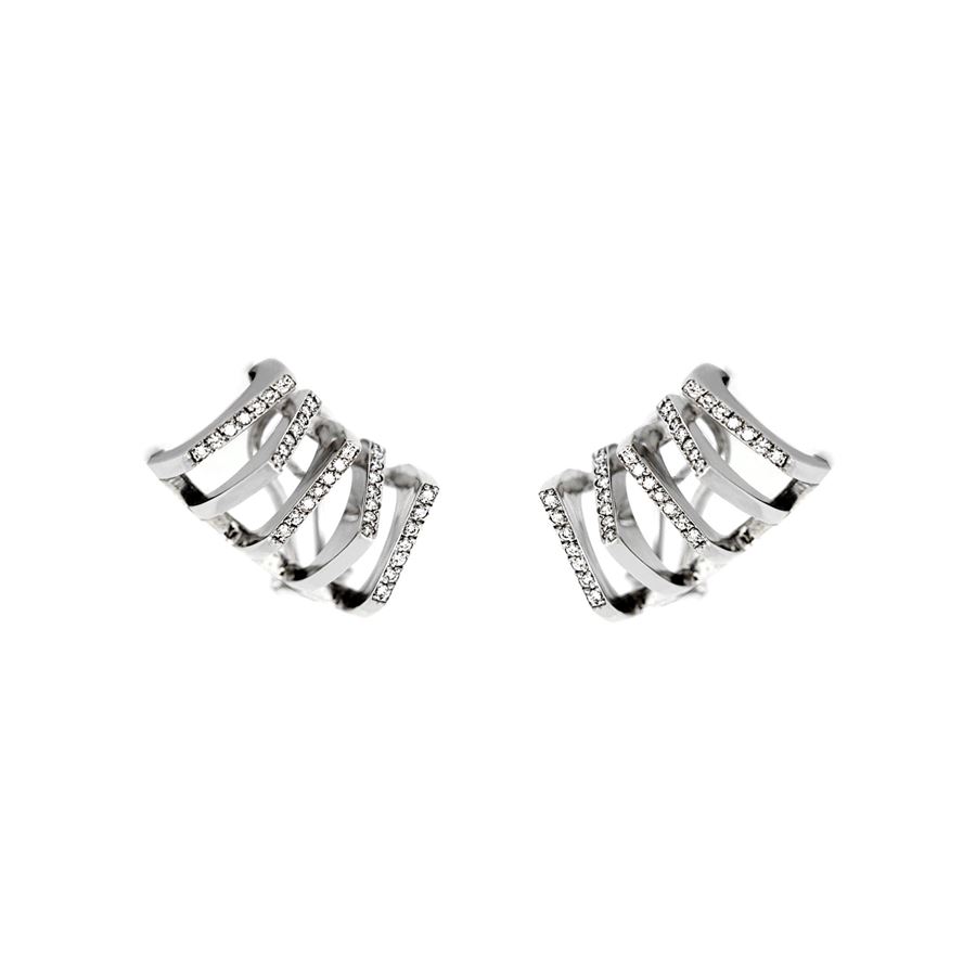 5 elements gold 'Congiunzioni' earrings CONGIUNZIONI | OR5 CONPAU18B CT 0,52